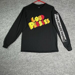 Rolling Loud Loud Pebbles T-shirt M Limited Edition Long Sleeve Black Rare‎